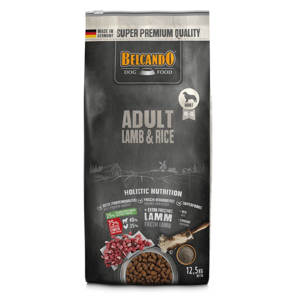 Сухой корм Belcando Adult Lamb &amp; Rice 12,5 кг