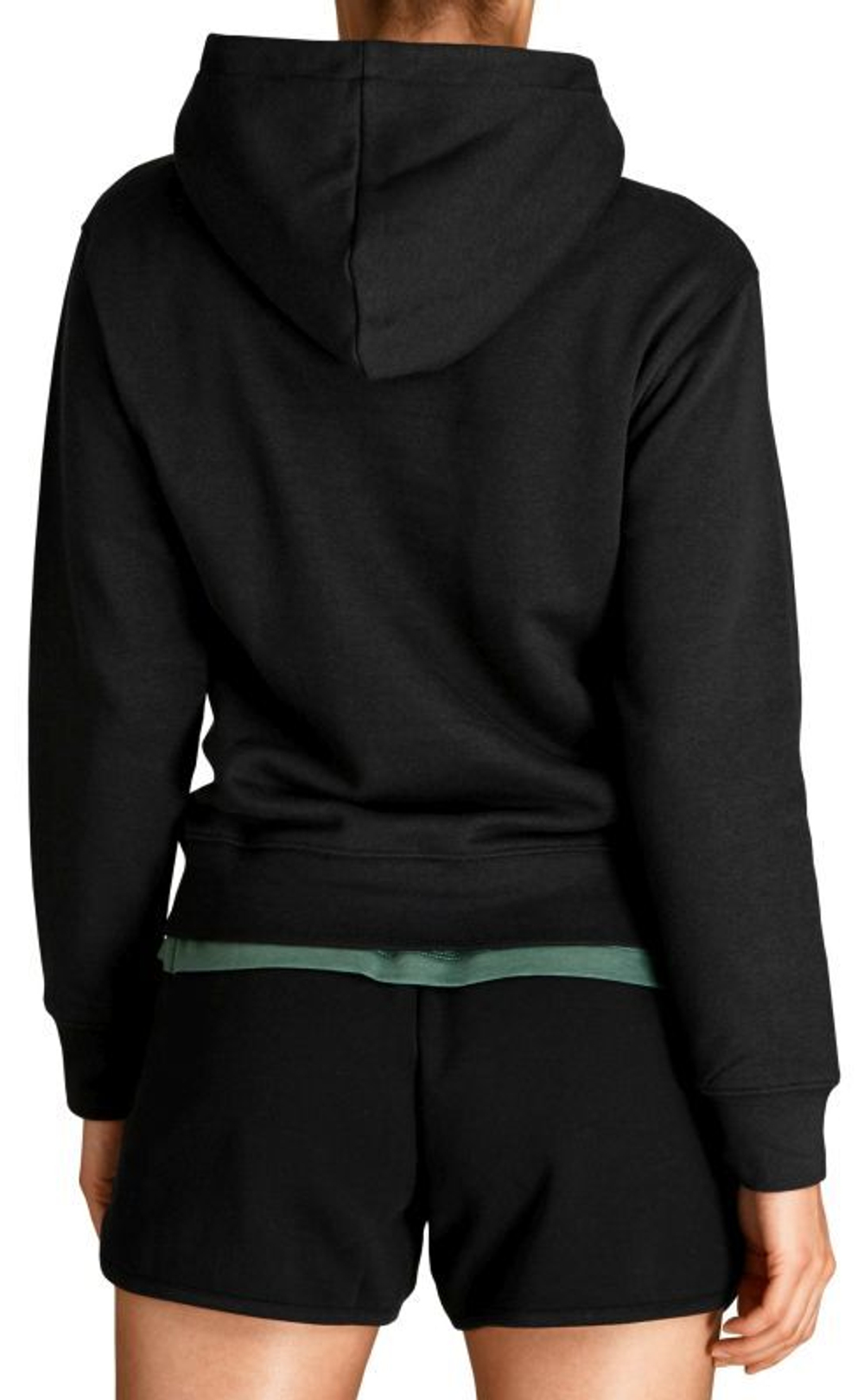 Женская Кофта теннисная Björn Borg Hood W BB Logo - black beauty