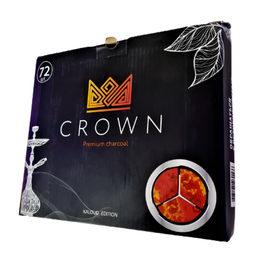 Уголь Crown "Под Kaloud" 25мм//20 уп. в кор.