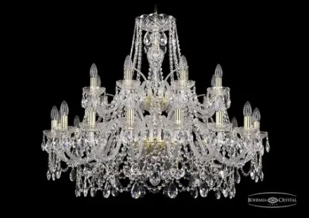 Подвесная люстра Bohemia Ivele 1411/16+8/360/2d/G