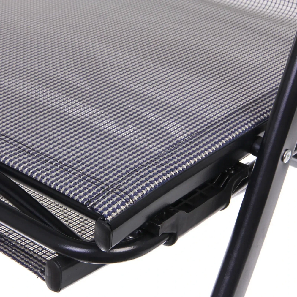 Кресло-шезлонг складное «Дачная симфония» DS-L21, 78*63*110 см, с регулировкой положения спинки