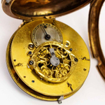 Антикварные карманные часы эпохи Ампира