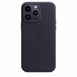 Кожаный чехол с поддержкой MagSafe Apple Leather Case для iPhone 14 Pro