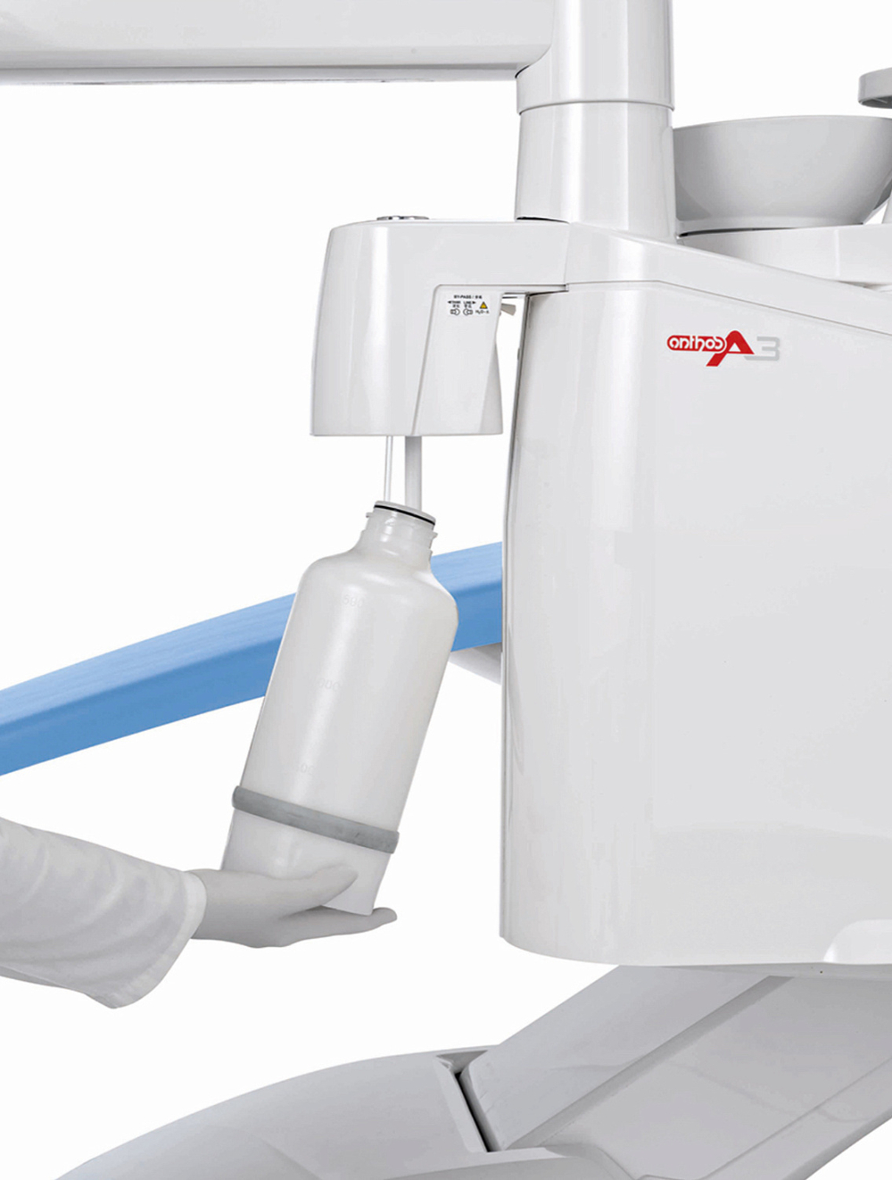 Стоматологическая установка Anthos A3 ( эл.мотор, 2 турб.,стул, светодиод светильник)