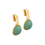 Серьги Possebon Pearl Green Quartz A1995.16 G/G