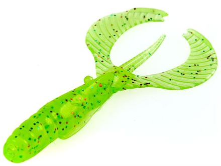 Мягкая приманка Lucky John Curly Shrimp 2in (50 мм), цвет S15, 10 шт.