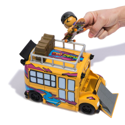 Tech Deck - Sk8 Crew Автобус Ultra Sk8 Bus Рампа + фигурка на скейтборде 20148720