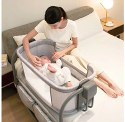 Кровать Luxmom / Колыбель-качалка Mastela 08602