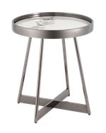 Журнальный столик Гера 50*50 см белая керамика