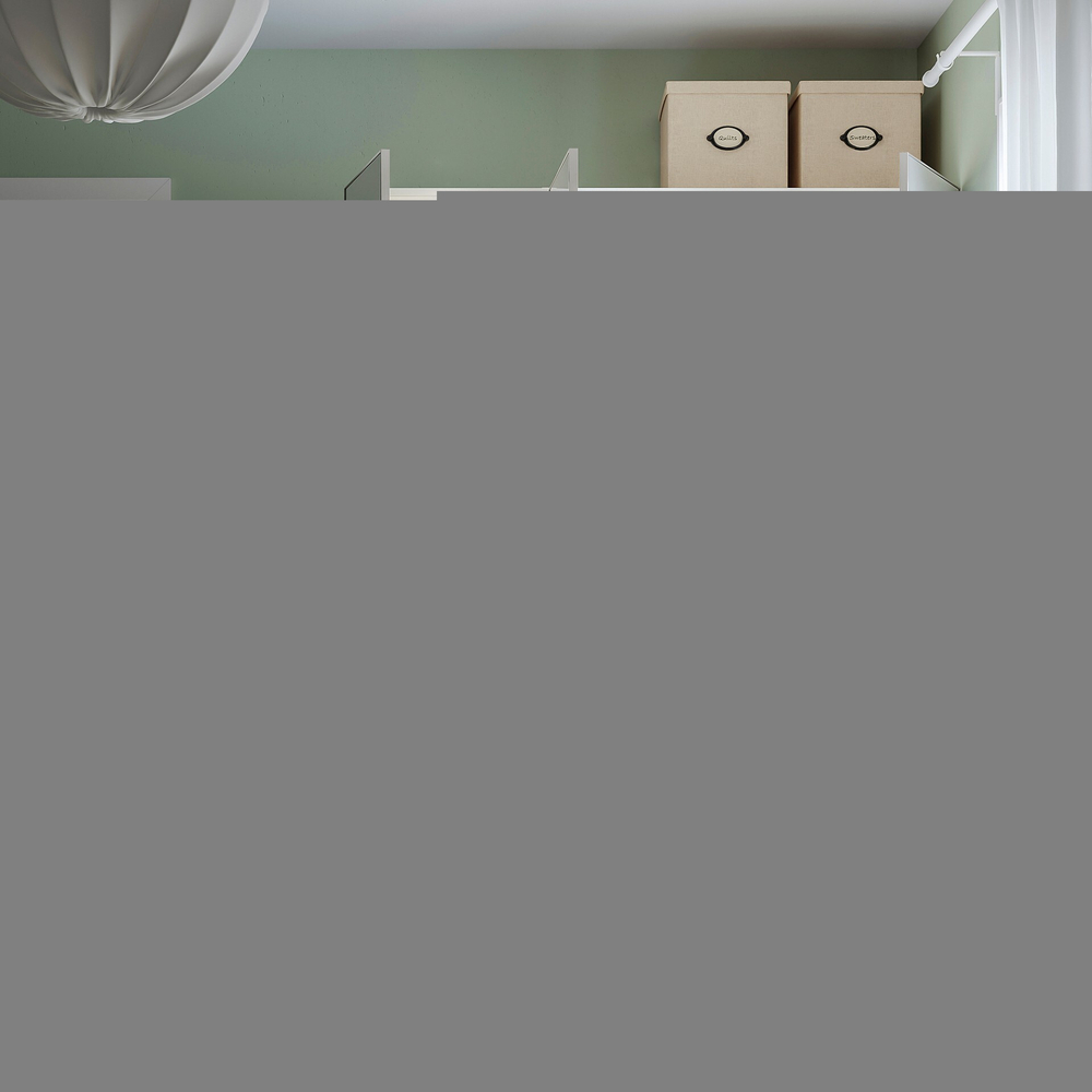 Распашной шкаф PAX AHEIM IKEA (комбинация с полками) (белый)  170*45*260