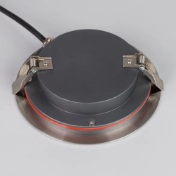 Светильник ART-GROUND-SLIM-R160-15W Warm3000 (SL, 30 deg, 24V) (Arlight, IP67 Металл, 3 года) 038167