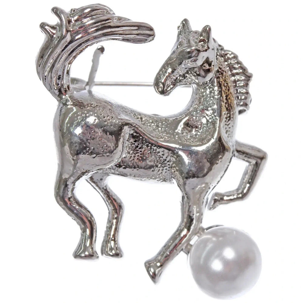 Брошь «Best Podarok - Огненный Танец», цвет серебро, 2,6*2,8см