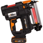 WORX WX842 аккумуляторный гвоздезабивной пистолет (1 x 2 Ач, ЗУ)