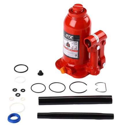 GTE-TH80402 - Домкрат бутылочный 4т 170-410мм 2-х плунжерный GTE -