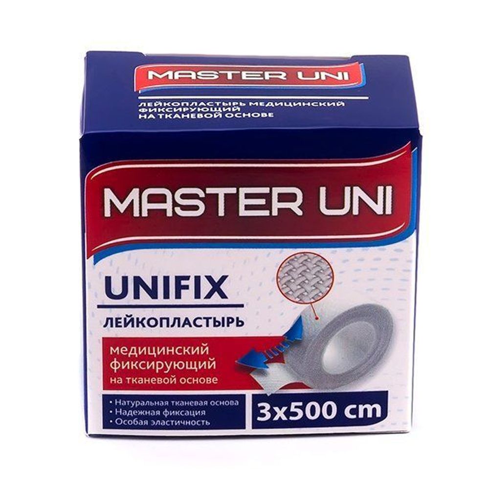 Пластырь master unifix 3/500