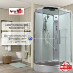 Душевая кабина AvaCan EM2811RT стандартная прозрачная