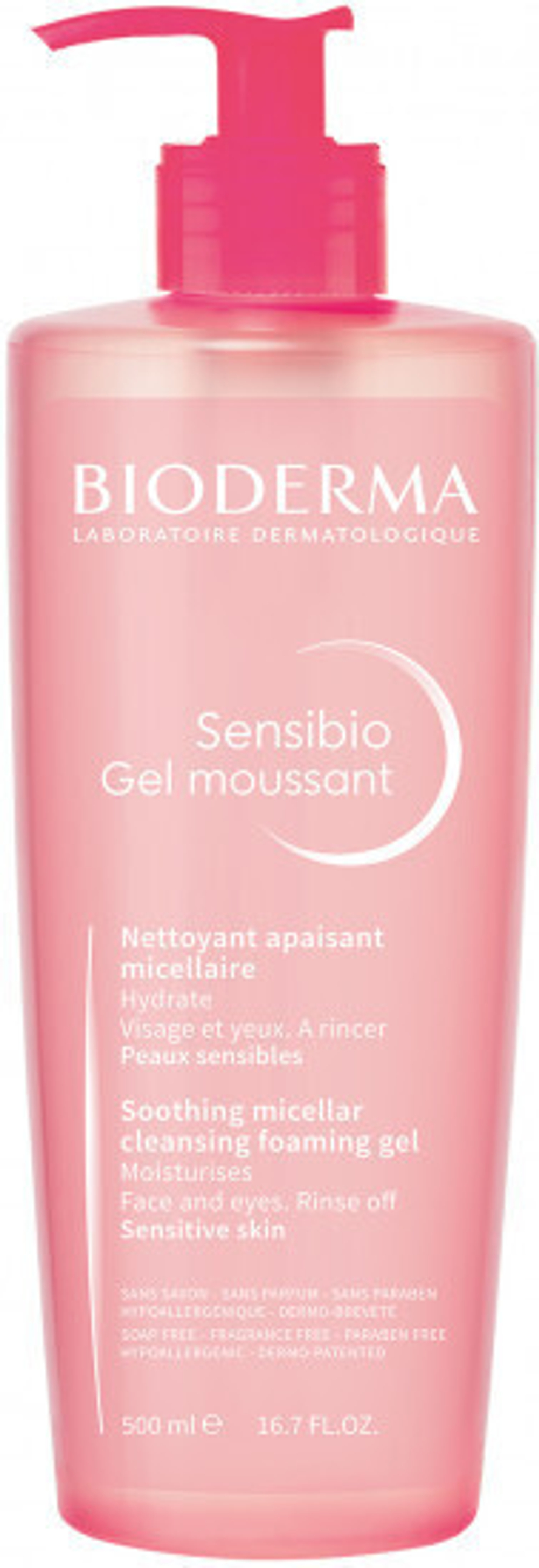 BIODERMA SENSIBIO Gel moussant Гель-мусс для умывания 500мл