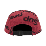 Supreme Frayed Logos Denim Camp Cap