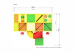 Детский игровой лабиринт «Маугли» 15,9 м² (5,5*4,4*3.4 м)