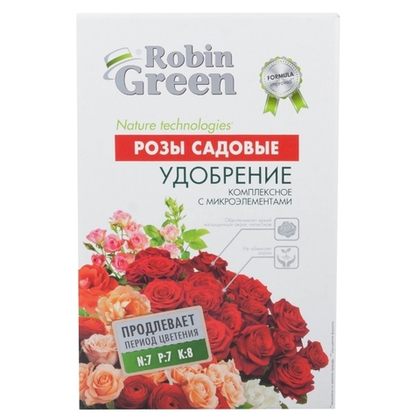 Удобрение  Robin Green (Робин Грин) Розы садовые 1 кг.