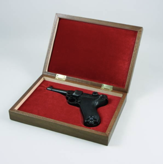 Футляр деревянный для пистолета Люгер Р08