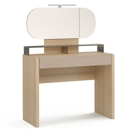 ST008.1 Стол туалетный 23.008.00.00.00 Арт. 23.008.0.57.67 Coimbra Mokko, высокий глянец