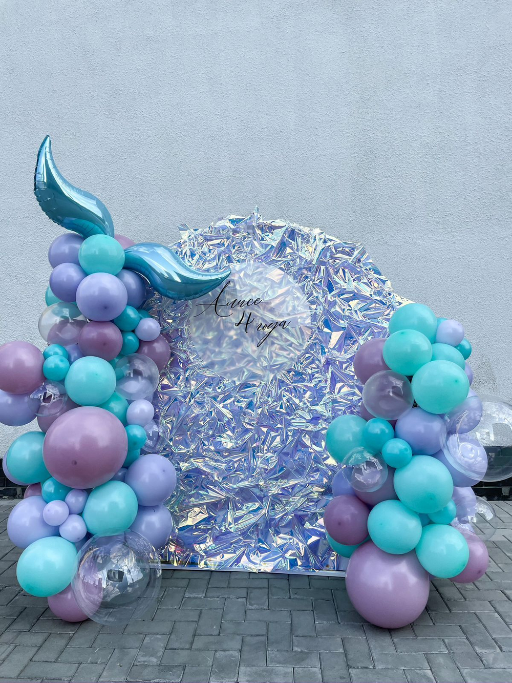 Фотозона "Русалка" 1,8х1,5 м