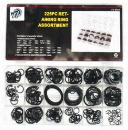 Комплект KR6003 стопорных колец 225пр KING