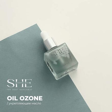 SHE OIL Сухое масло для кутикулы с шиммером OZONE, 10мл