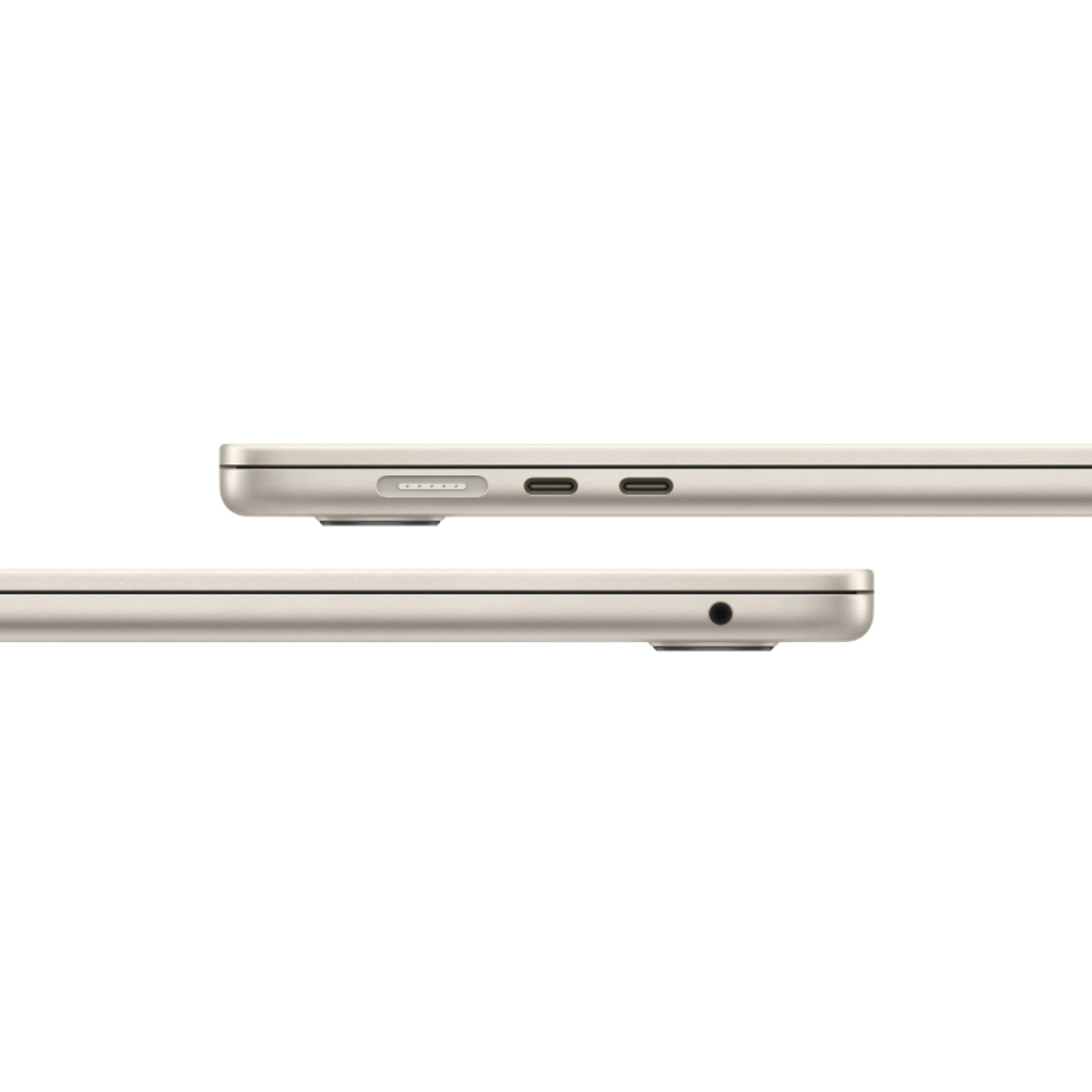 Apple MacBook Air 15" (M4, 10C CPU/10C GPU, 2025), 16 ГБ, 512 ГБ SSD, Сияющая звезда (Starlight) Ноутбук