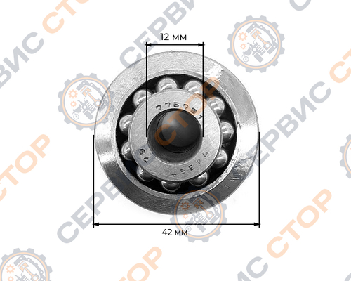 Подшипник горизонтального вала рулевого механизма (рулевая колонка) Xingtai 776701