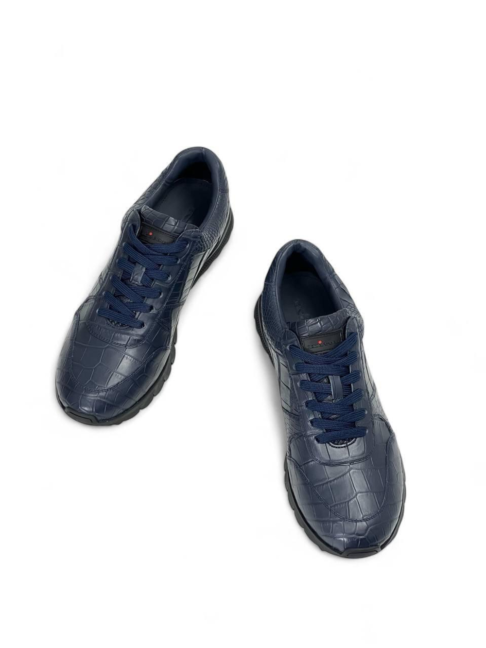 Кроссовки Kiton из кожи крокодила, арт. 475013187