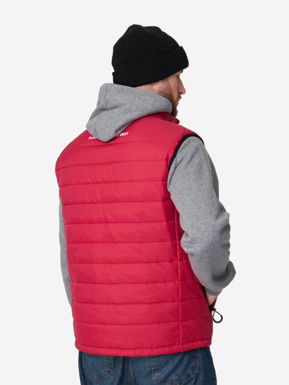 Жилет Alaskan Juneau Vest Red утепленный стеганый
