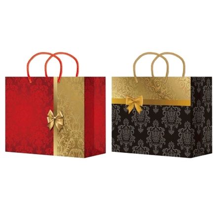 Пакеты подарочные бумажные 56х41+24см XXLH950-951 (1/40шт)