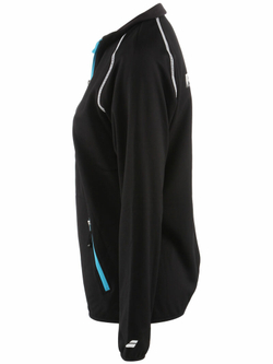 Женская Кофта теннисная Babolat Softshell Training Essential Women - черный