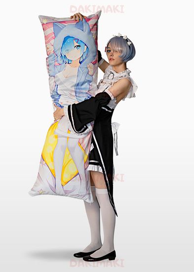 Дакимакура Рем и Рам арт. 0162