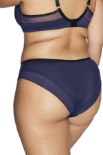 Трусики-слипы Mistral с красивой вышивкой (Размер: XXL) (Цвет: темно-синий)