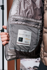 Куртка Nothomme Blue Monte Hooded Extreme Cold Down Jacket «Tibetan Incense Ash»