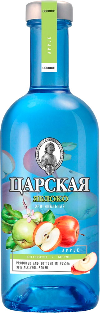 Царская Оригинальная Яблоко 0,5л 38% Россия