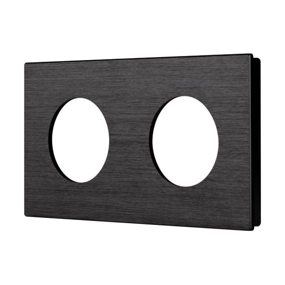 Рамка алюминиевая FRM-PRESTO-ALR-2-BK Arlight 043875