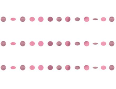 Круги 6 см "Светло-розовые" 2 м