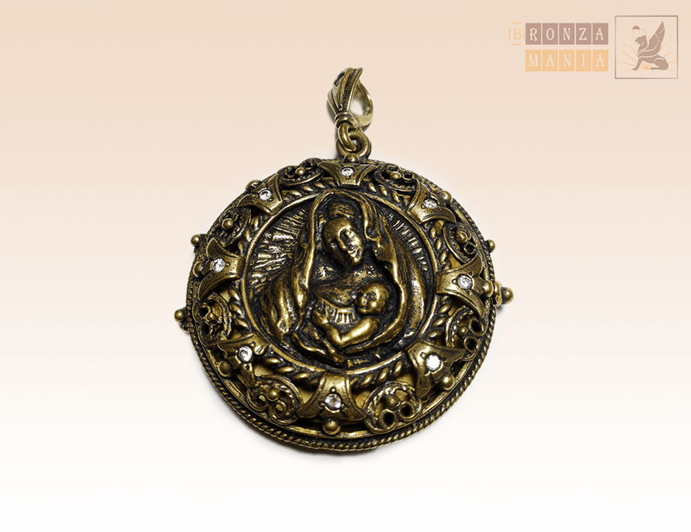 брелок Ладанка Богоматерь