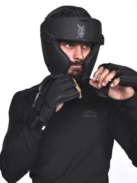 Шлем LEGENDA Chrom Black