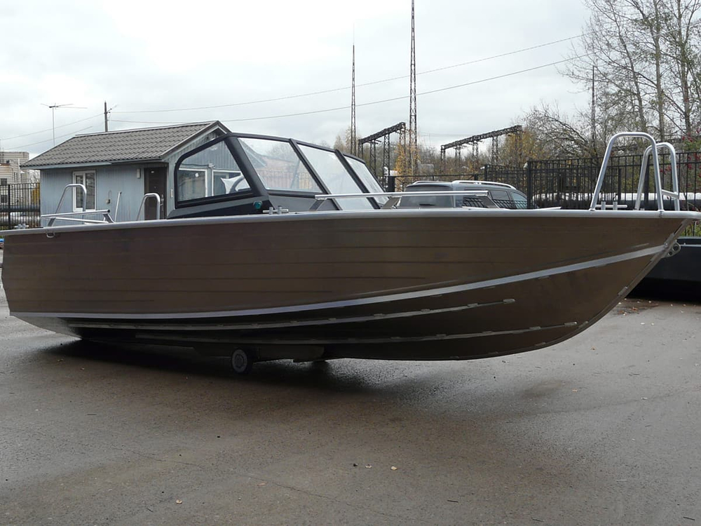 Катер-лодка алюминиевая WELLBOAT 53 Fish