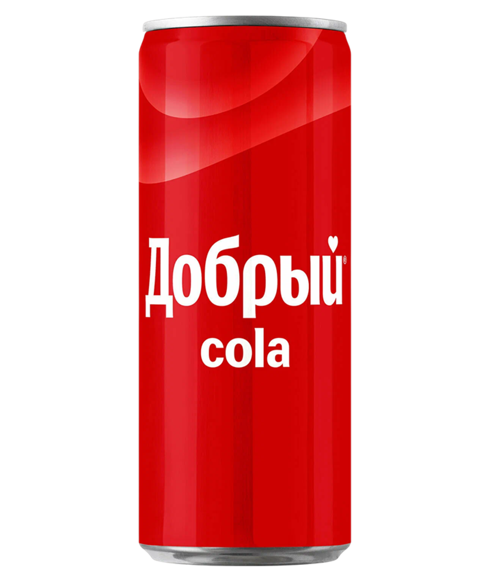 Добрый Кола 0,33 л. банка