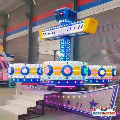 Детская летающая машина «Неон», 12 мест, 9×3×3,5 м