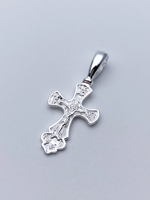 Крест из серебра/Без покрытия