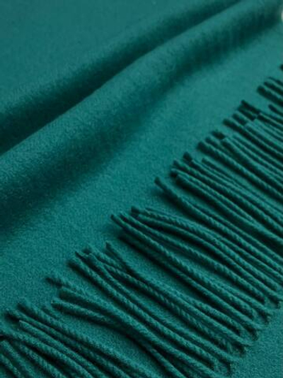 Купон кашемировый Gucci бирюзовый с коричневыми полосками