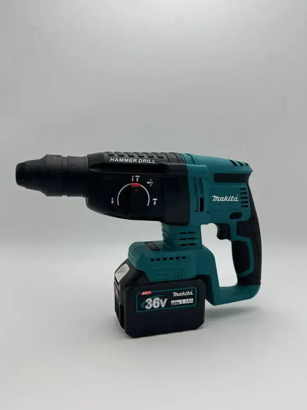 Набор аккумуляторных инструментов 4в1 Макита бесщеточный двигатель, дрель шуруповерт, гайковерт, перфоратор, болгарка ушм