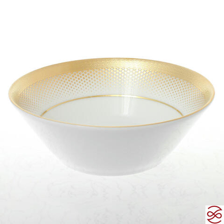 Набор салатников Falkenporzellan Rio white gold 14см(6 шт)